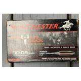 20 rnds Winchester .30-06 Ammo