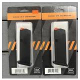 2 - New Glock 43X/48 9mm 10 rnd Mags