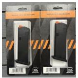 2 - New Glock 43X/48 9mm 10 rnd Mags