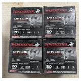 100 rnds Winchester 20ga Mag Shotshells