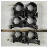 3 - Sets 1" Scope Rings