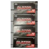 200 rnds Blazer .40 S&W Ammo