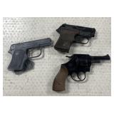 2 - .22 Cal Starter Pistols & Cap Gun