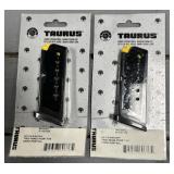 2 - Taurus 709 9mm 7 rnd Magazines