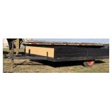 Homemade Bumper Hitch Trailer