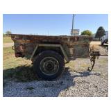 Pickup Bed Homemade Trailer