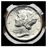 1942 Mercury Dime Unc. FB