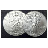 (2) 2021 T2 Silver Eagles