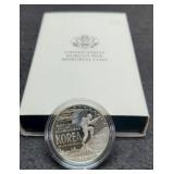 1991 Proof Silver Dollar Comm. Korean War w/