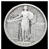 1917-S Type 1 S. Liberty Quarter