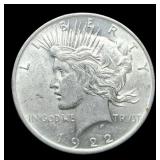1922 Peace Dollar