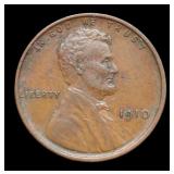 1910 L. Cent XF