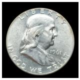1961 F. Half Dollar BU