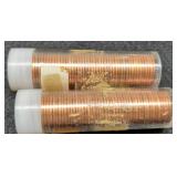 (2) Rolls 1976 L. Cents P&D Unc.