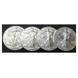 (4) 2021 T2 Silver Eagles
