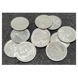 (11) 1943 Steel War Cents