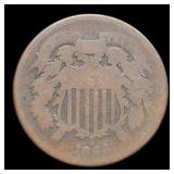 1864 Two Cent AG