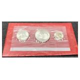 1976 3 Coin Silver Unc. Bicentennial Set