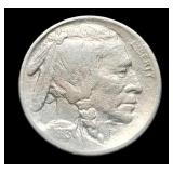 1913-S Type 2 Buffalo Nickel AU+ Full Horn