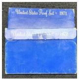 (2) Proof Sets 1971, 1972