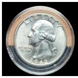 1962-D W. Quarter BU