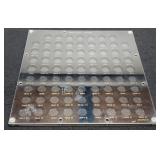 Capitol Holder For A Full Set Of Mercury Dimes