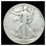 1938-D W. Liberty Half Dollar Better Date