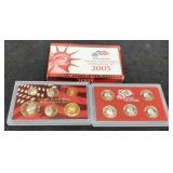 2005 11 Coin Silver Proof Set