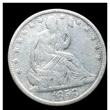 1858-O Liberty Seated Half Dollar