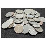 (50) 1943 Steel War Cents