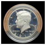 2014 90% Silver Proof Kennedy Half Dollar