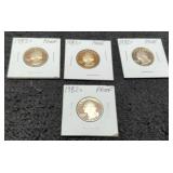 (4) Proof W. Quarters 2- 1982-S, 2- 1983-S