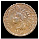 1880 Indian Head Cent w/ Full Liberty