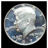 1970-S Silver Proof Kennedy Half Dollar