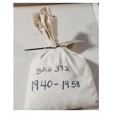 Bag Of 5,000 Wheat Cents 1940-1958