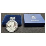 2011 Proof Silver Eagle w/ Case & COA
