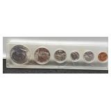 1972 6 Coin Unc. Year Set