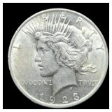 1923 Peace Dollar Unc.
