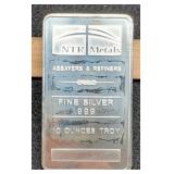 (10) Troy Oz. Silver Bar "Sold By The Ounce" NTR