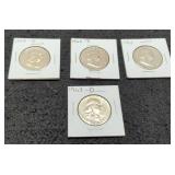 (4) F. Half Dollars