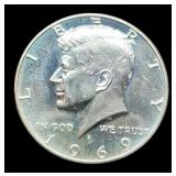 1969-S Silver Proof Kennedy Half Dollar