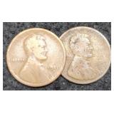 (2) L. Cents 1911-D, 1912-D