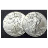 (2) 2021 T2 Silver Eagles