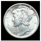 1929 M. Dime Unc.