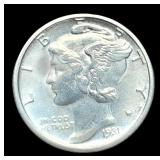 1931-D M. Dime XF