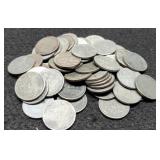 (50) 1943 Steel War Cents