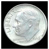 1964 Roosevelt Dime MS