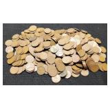(5) Hundred Wheat Cents Sold By The Hundred