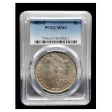 1883-O Slab Morgan Dollar PCGS MS63