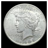 1922-S Peace Dollar